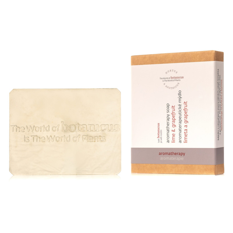 Aromaterapeutické mýdlo limeta a grapefruit