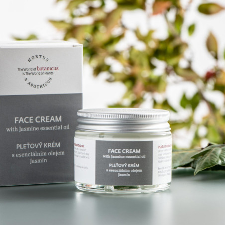 Pleťový krém s esenciálním olejem jasmín
