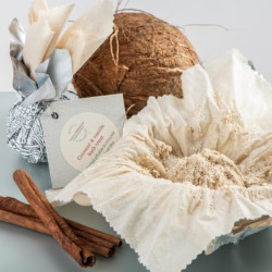 Perlivá přísada do koupele kokos a vanilka