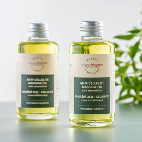 Masážní olej celulitida