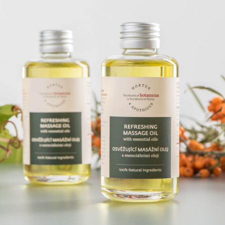 Masážní olej osvěžující