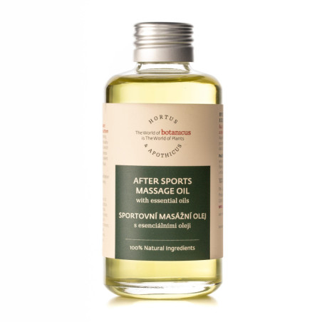 Masážní olej sportovní