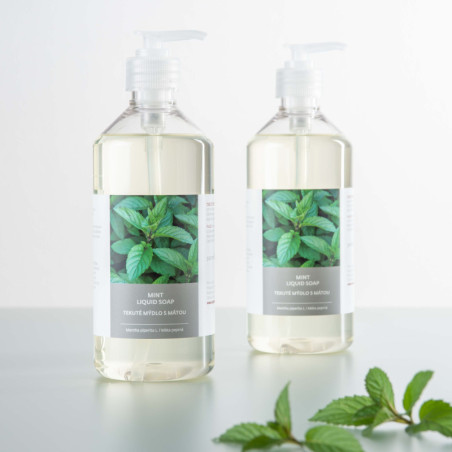 Tekuté mýdlo s mátou