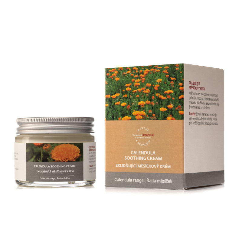 Zklidňující měsíčkový krém