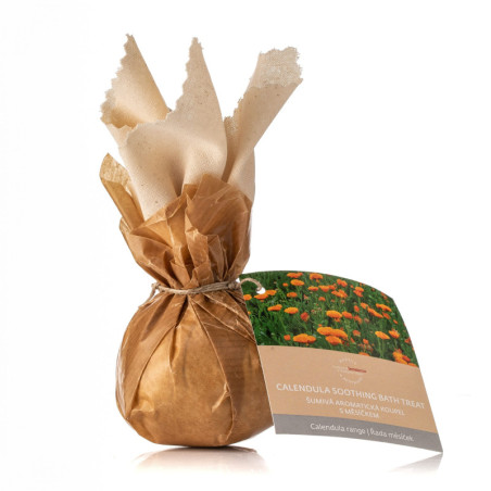 Šumivá aromatická koupel s měsíčkem