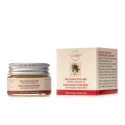 Exkluzivní oční péče s esenciálním olejem růže
