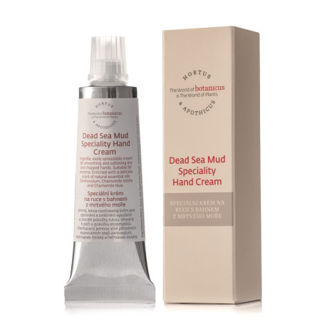 Speciální krém na ruce s bahnem z mrtvého moře