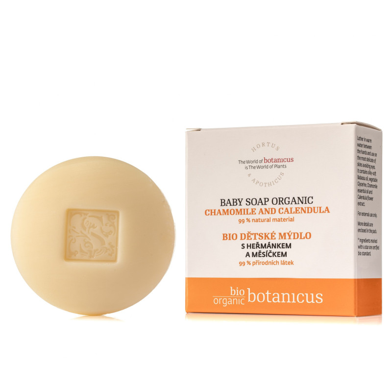 Bio dětské mýdlo s heřmánkem a měsíčkem