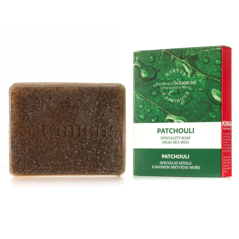 Patchouli speciální mýdlo s bahnem mrtvého moře