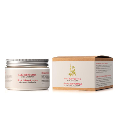 Dětské tělové máslo s řepíkem lékařským   