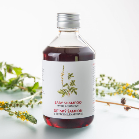 Dětský šampon s řepíkem lékařským