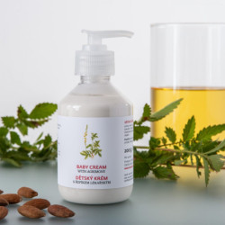 Dětský krém s řepíkem lékařským