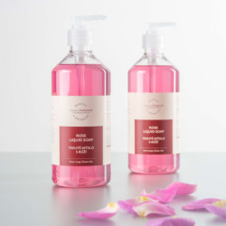 Tekuté mýdlo s růží